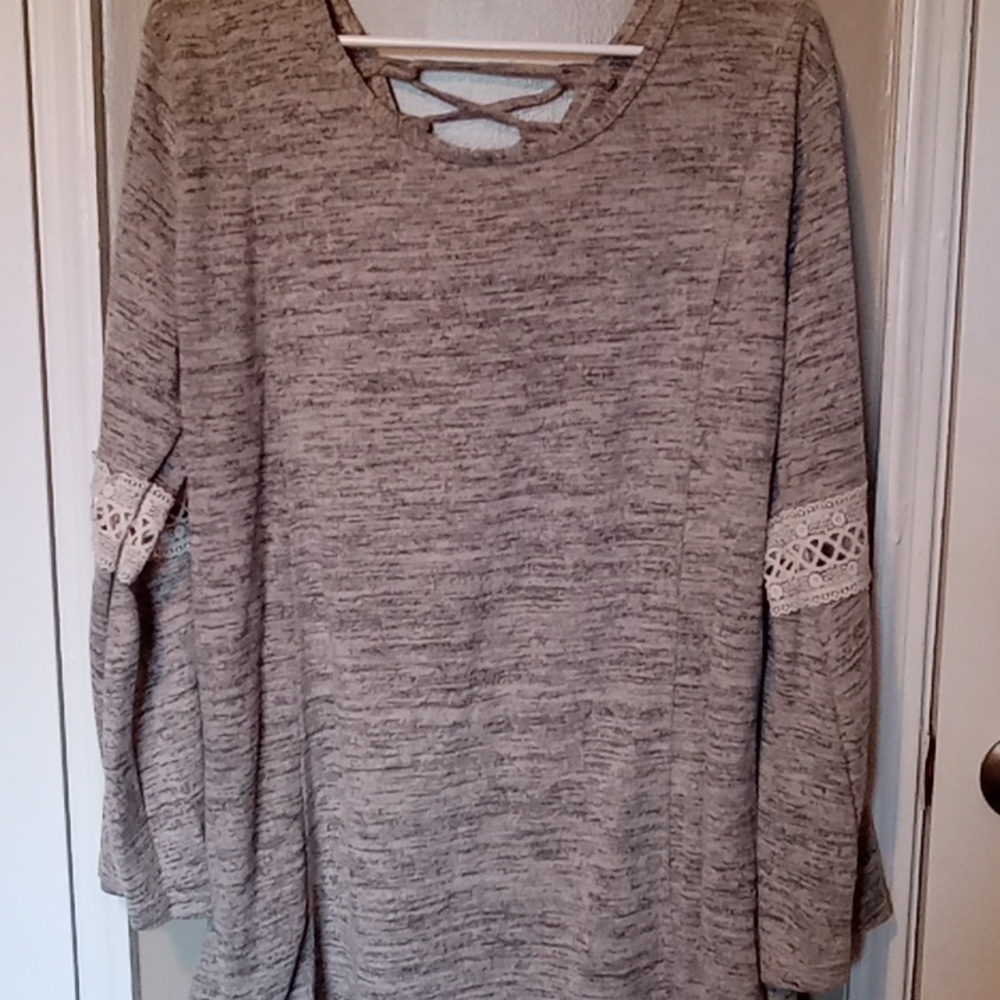Lace-Trimmed Tunic